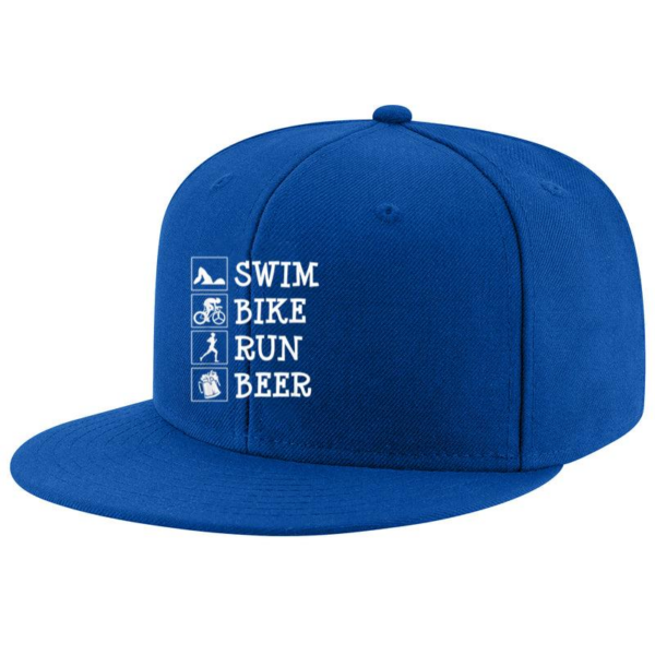 Swim Bike Run Beer Cap - Image 2
