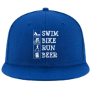 Swim Bike Run Beer Cap