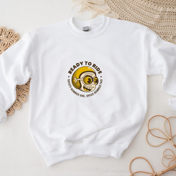 Traveler Motorbike Confident Modern Sweatshirt - Image 2