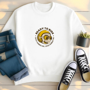 Traveler Motorbike Confident Modern Sweatshirt