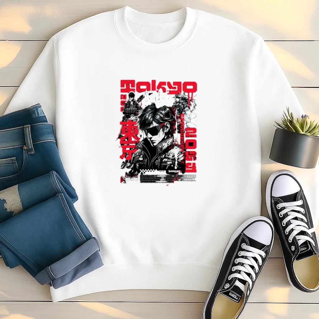 Traveler Motorbike Focused Modern Sweatshirt