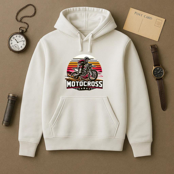 Traveler Motorbike Happy Modern Hoodie - Image 2