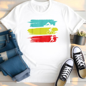 Triathlon Swim Bike Run Triathlon T Shirt