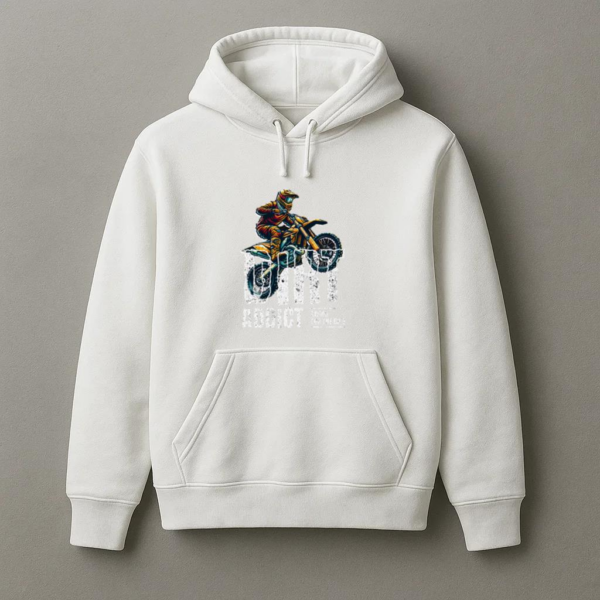 Wanderer Motorbike Peaceful Graphic Hoodie