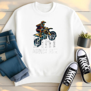 Wanderer Motorbike Peaceful Graphic Sweatshirt