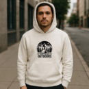 Wanderer Motorbike Wild Graphic Hoodie