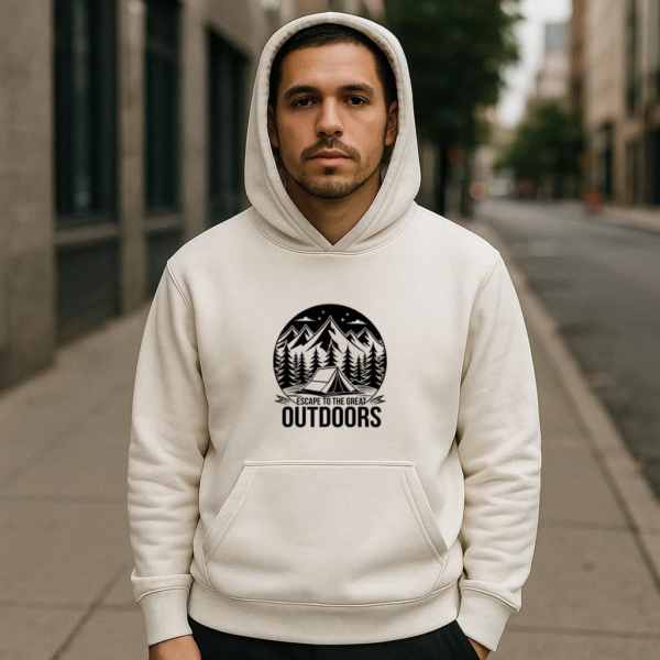 Wanderer Motorbike Wild Graphic Hoodie - Image 4
