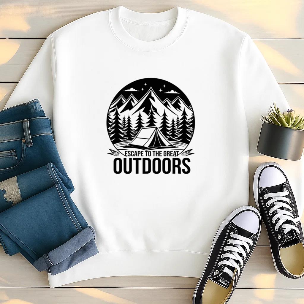Wanderer Motorbike Wild Graphic Sweatshirt