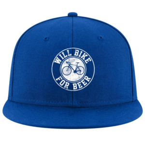 Will Bike For Beer Cycling Cap