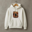 Woman Motorbike Happy Classic Hoodie