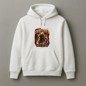 Woman Motorbike Happy Classic Hoodie