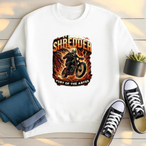 Woman Motorbike Happy Classic Sweatshirt