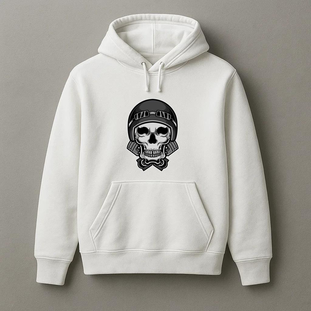 Woman Motorbike Peaceful Classic Hoodie