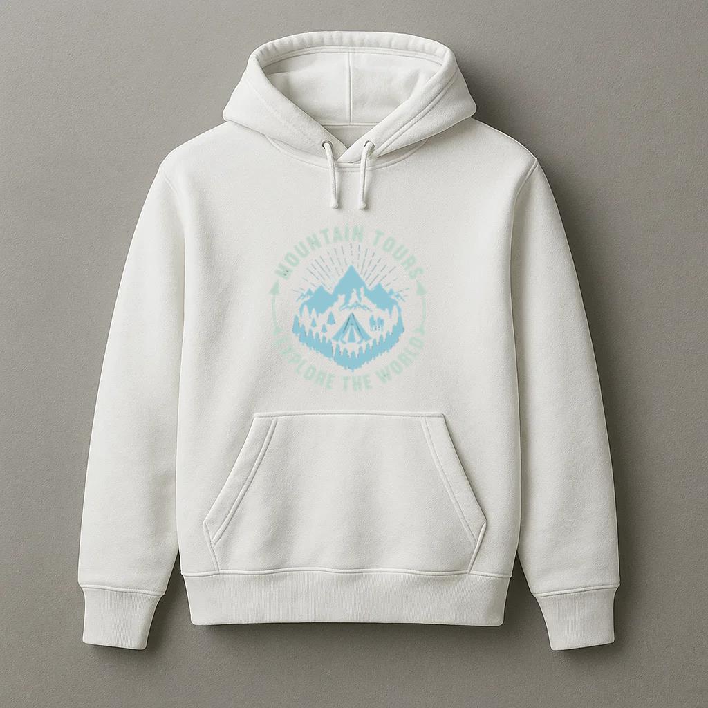 Woman Motorbike Wild Classic Hoodie