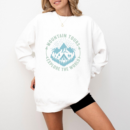 Woman Motorbike Wild Classic Sweatshirt