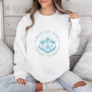 Woman Motorbike Wild Classic Sweatshirt