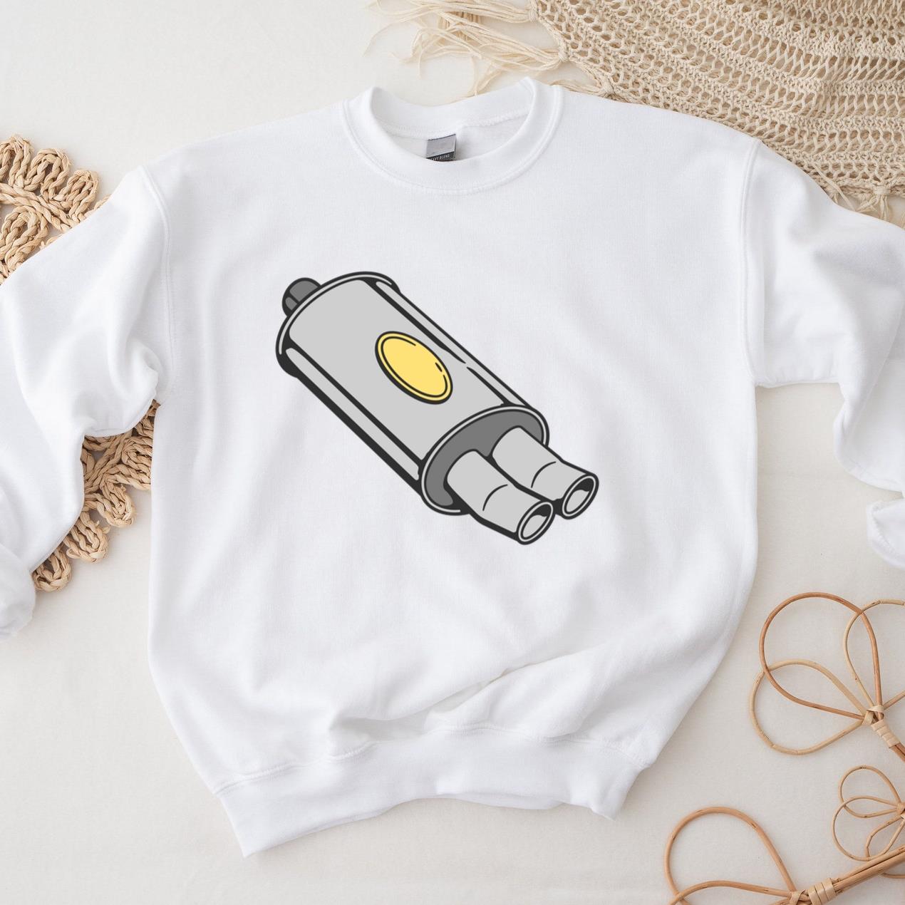 A Car Muffler Sweatshirt