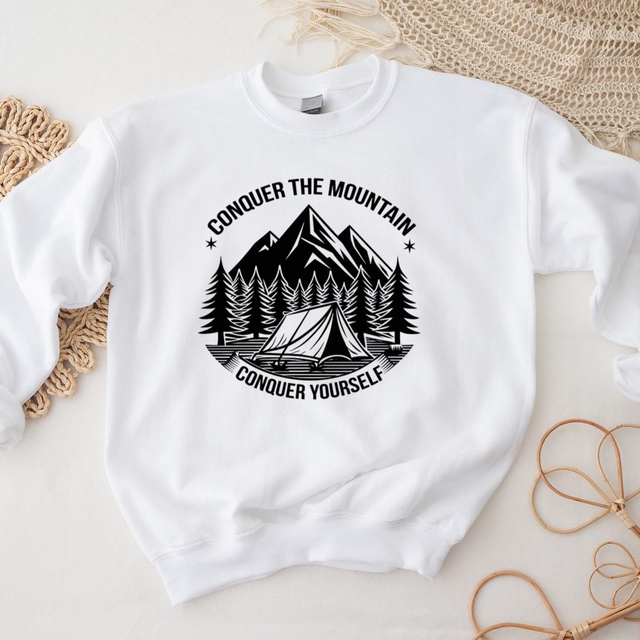 Adventurer Motorbike Peaceful Graphic Sweatshirt