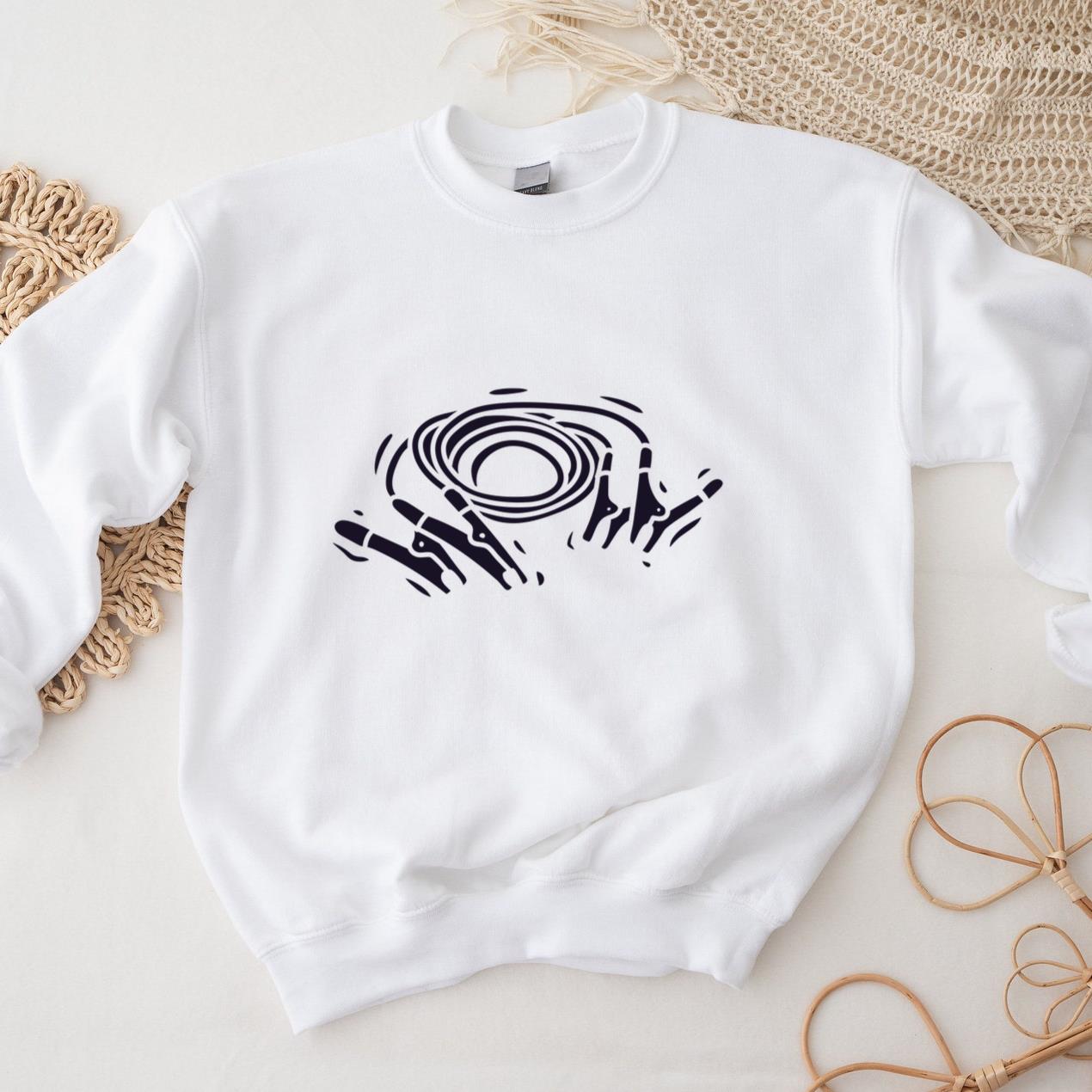 Battery Jump Start Cable Sweatshirt