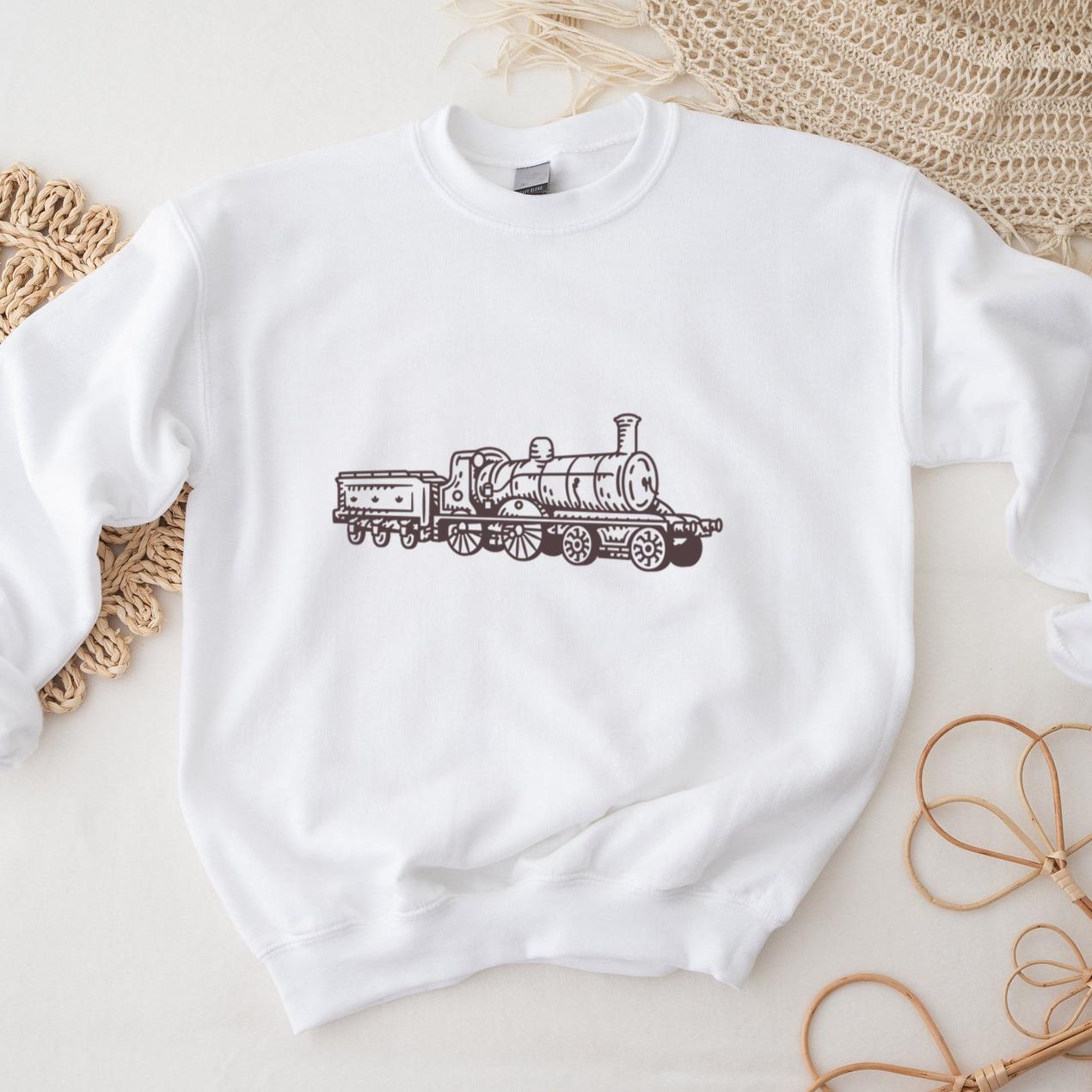 Beginning Of The Twentieth Century Train Sweatshirt