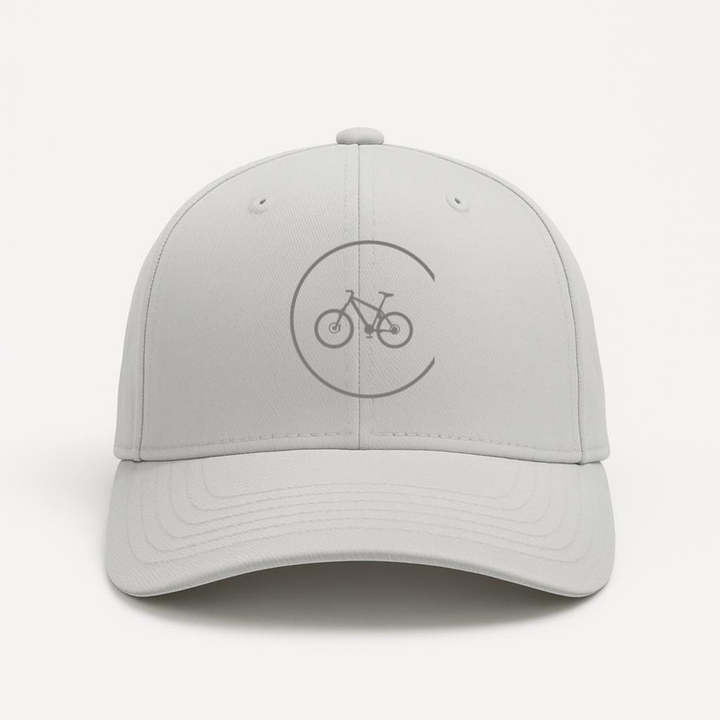 Bicycle Icon Inside Circle Cap