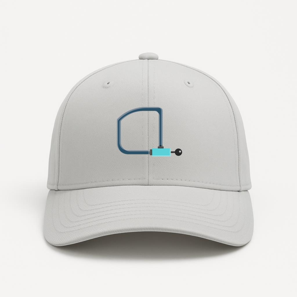 Bicycle Lock Icon Cap