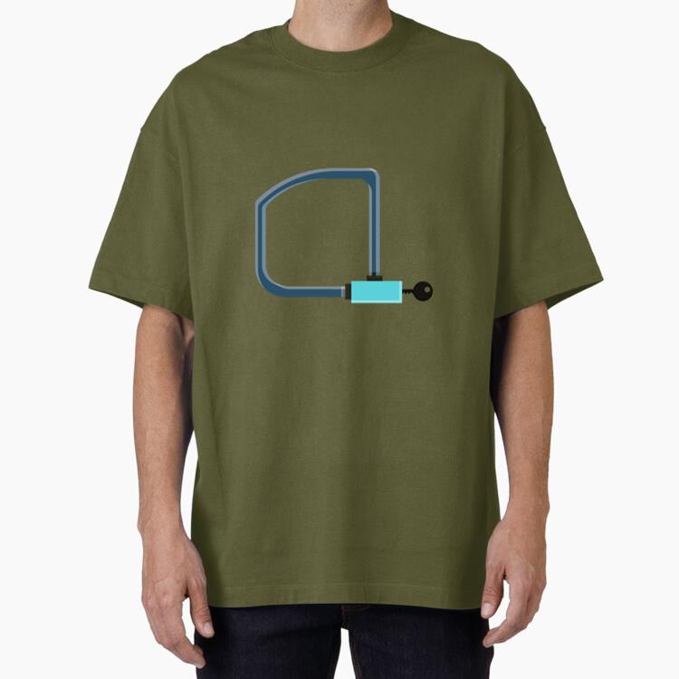 Bicycle Lock Icon Oversized T-Shirt