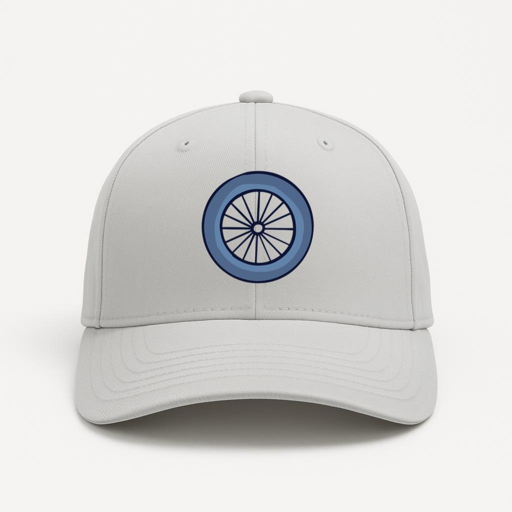 Bicycle Wheel Flat Cap