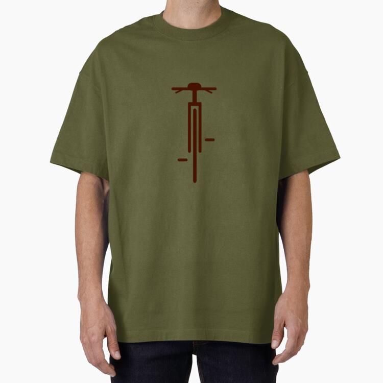 Bike Bicycle Transport Icon Oversized T-Shirt