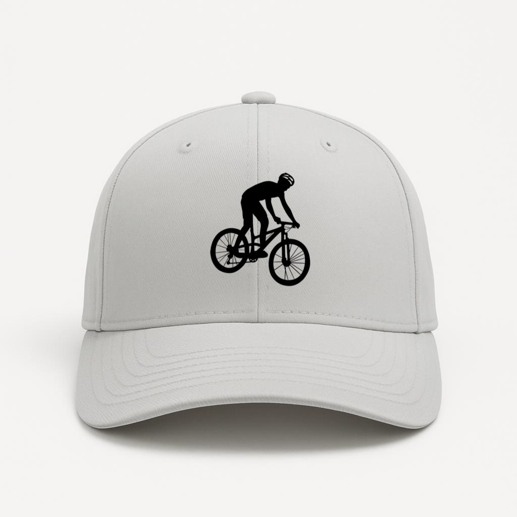 Bike Silhouette Boy Cap