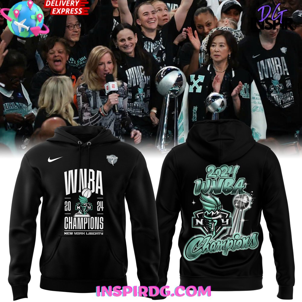 Buildercar - 2025 WNBA Champions New York Liberty Sweatshirt Hoodie