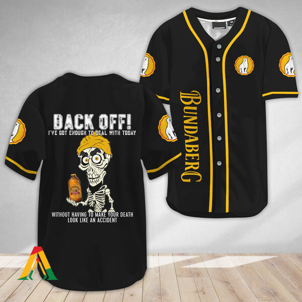 Buildercar - Achmed Back Off With Bundaberg Baseball Jersey
