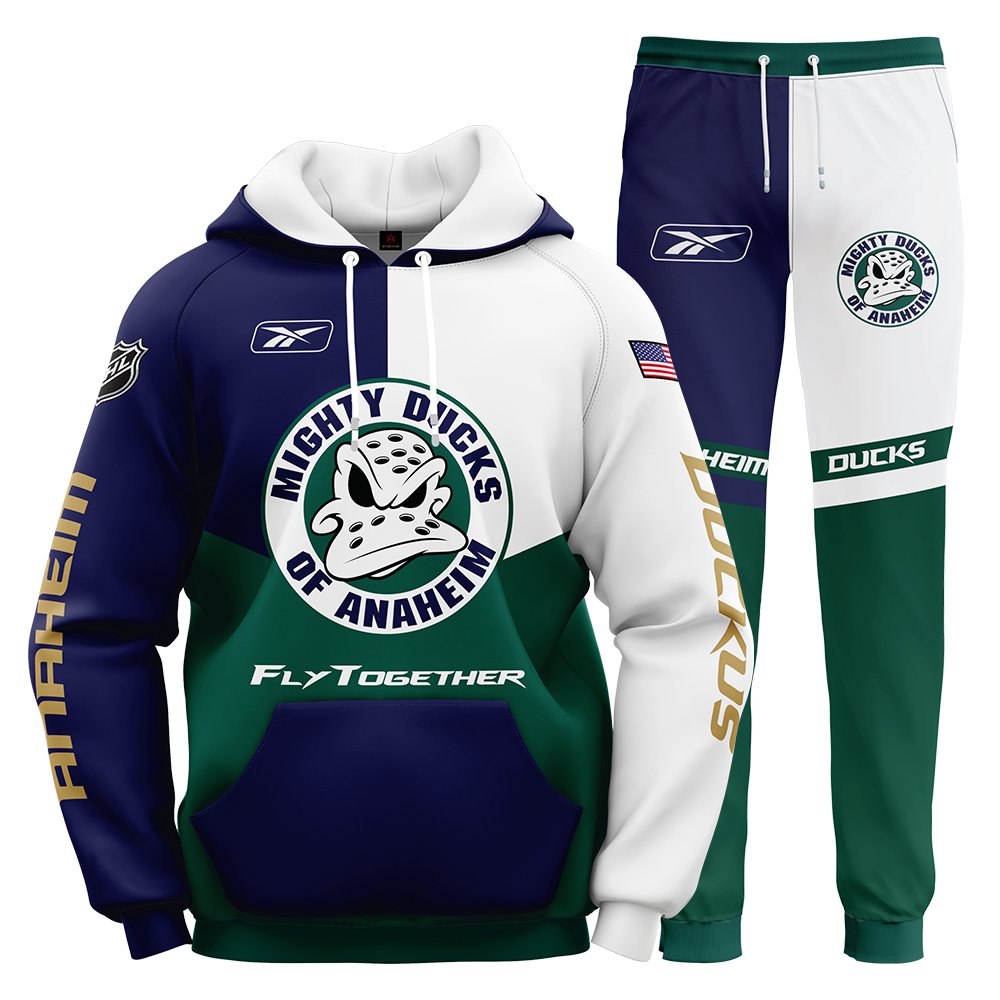 Buildercar - Anaheim Ducks NHL Team Sport Hoodie Tracksuit