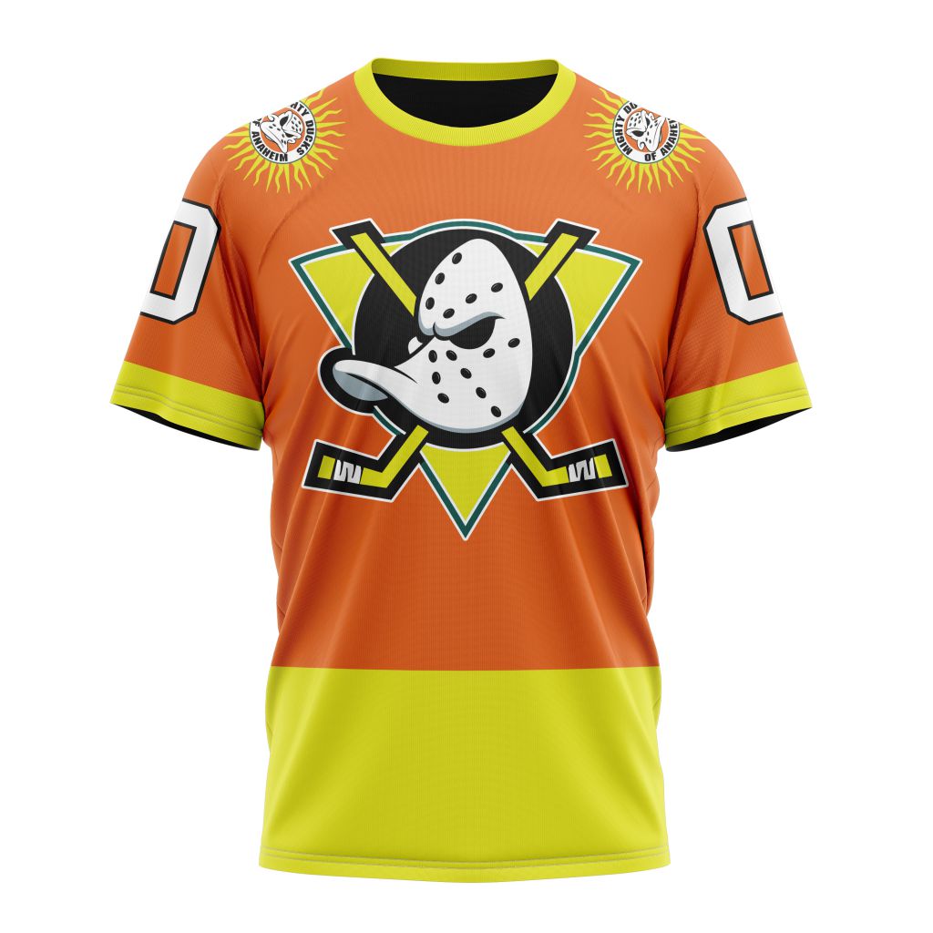 Buildercar - Anaheim Ducks Special City Connect Design 02 Personalized Name And Number T-Shirt