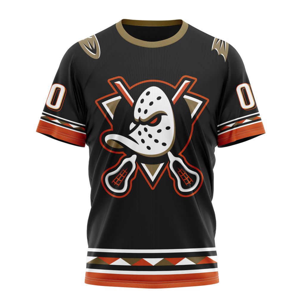 Buildercar - Anaheim Ducks Special Indigenous Design Personalized Name And Number T-Shirt