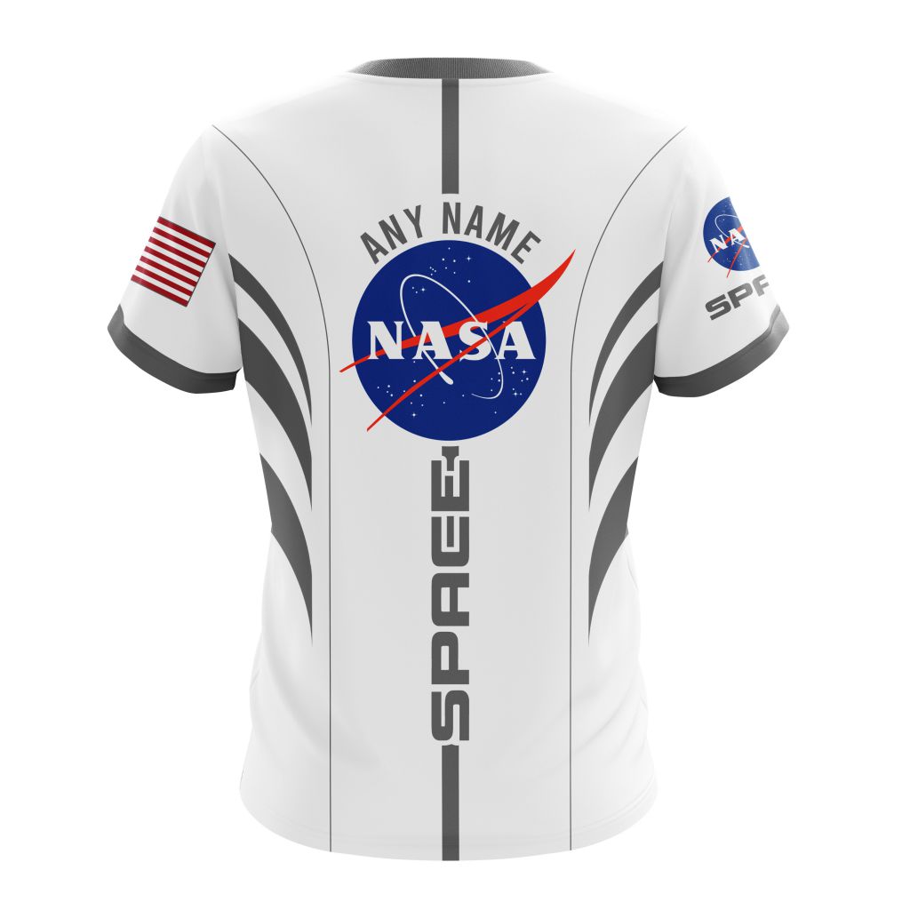Buildercar - Anaheim Ducks Special Space Force NASA Astronaut Design Personalized Name And Number T-Shirt