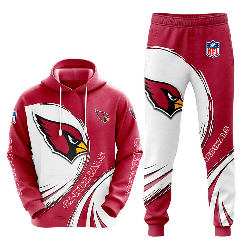 Buildercar - Arizona Cardinals NFL Football Team V2 Sport Hoodie Tracksuit