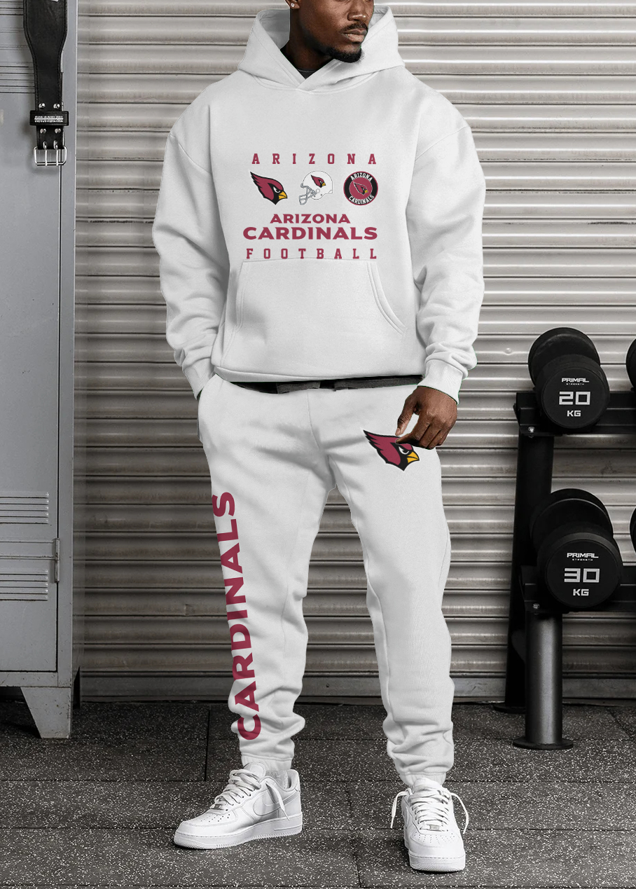 Buildercar - Arizona Cardinals NFL Sport Hoodie Tracksuit Style 90