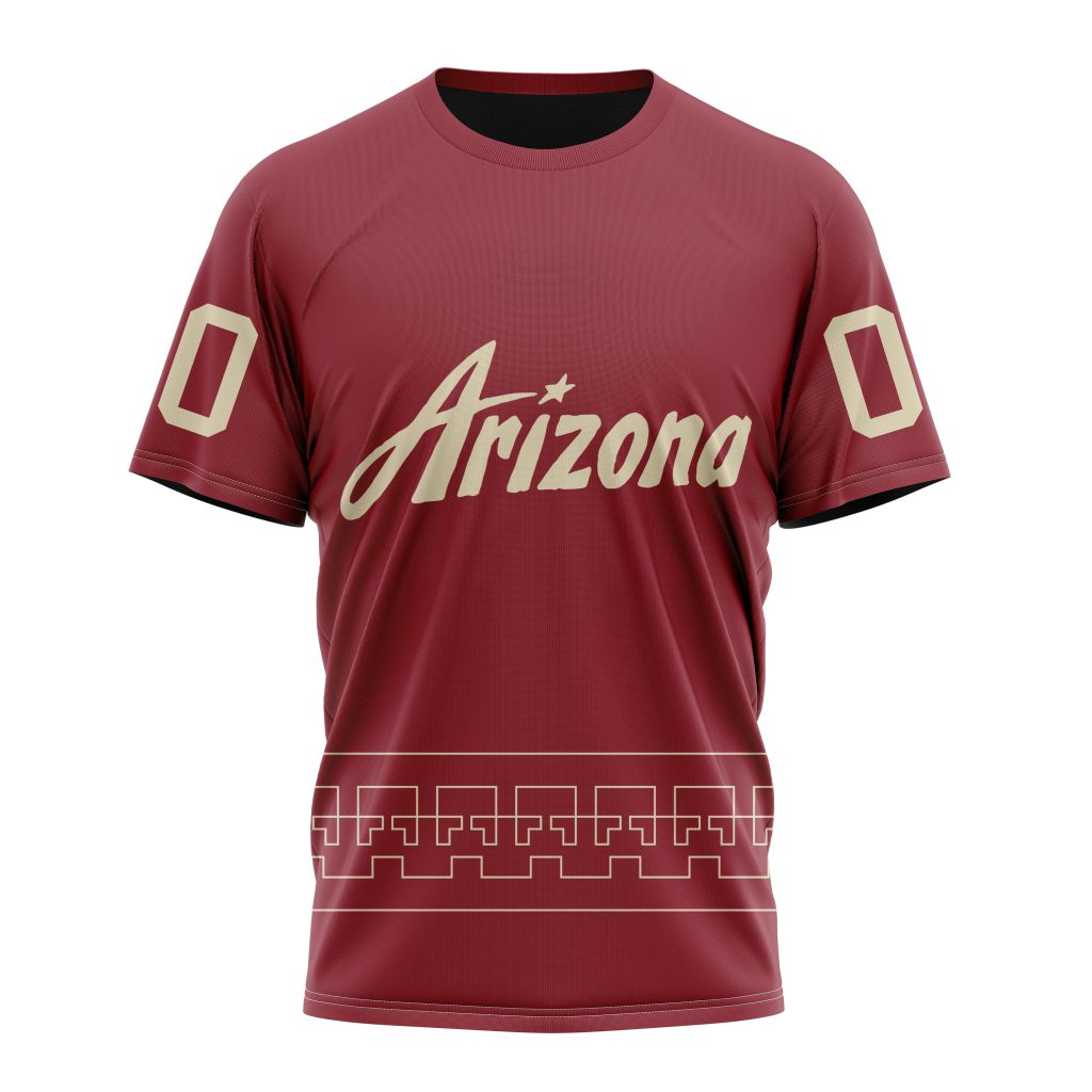 Buildercar - Arizona Coyotes Desert Night 2023 Personalized Name And Number T-Shirt