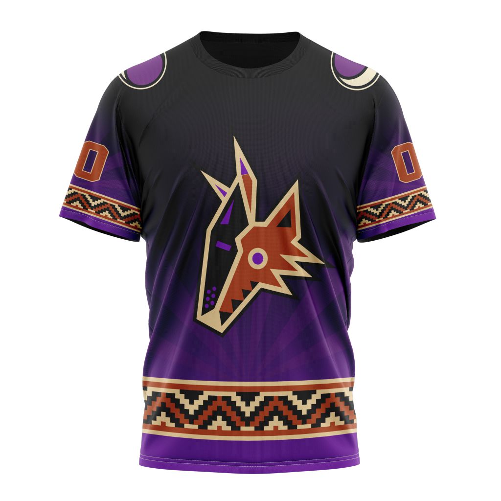 Buildercar - Arizona Coyotes Personalized Alternate Concepts Kits 01 Personalized Name And Number T-Shirt