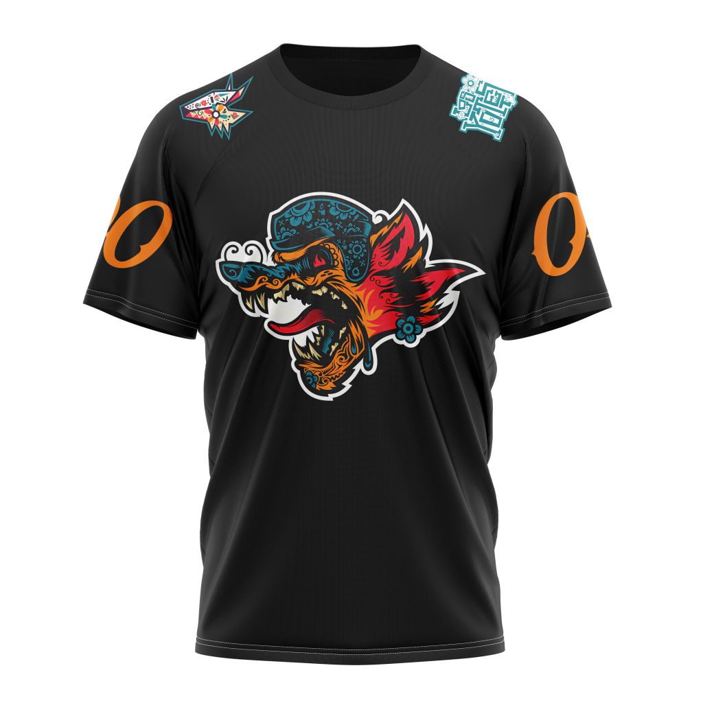 Buildercar - Arizona Coyotes Special 2023 Los Yotes Kits Personalized Name And Number T-Shirt