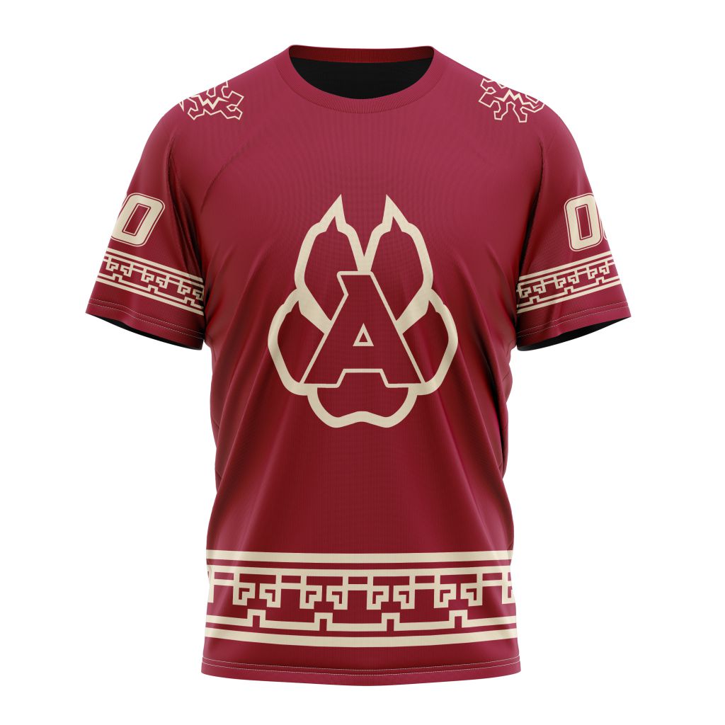 Buildercar - Arizona Coyotes Special Two-tone Design 01 Personalized Name And Number T-Shirt