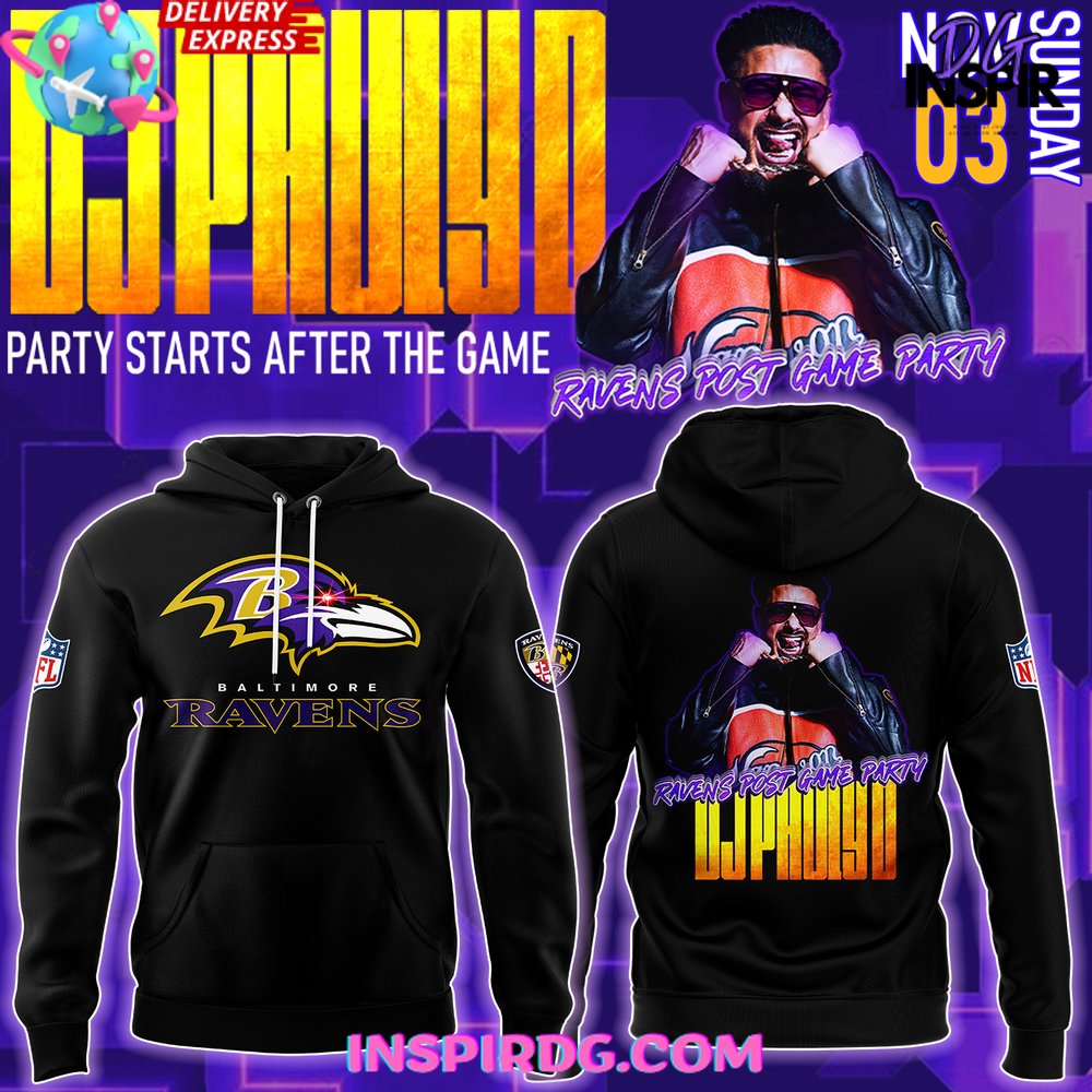 Buildercar - Baltimore Ravens DJ Pauly 2025 Sweatshirt Hoodie