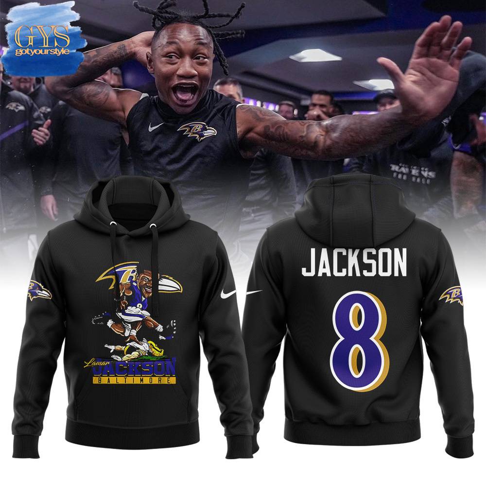 Buildercar - Baltimore Ravens Lamar Jackson Hoodie