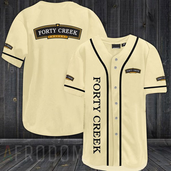 Buildercar - Beige Forty Creek Baseball Jersey