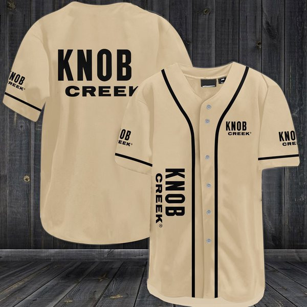 Buildercar - Beige Knob Creek Baseball Jersey