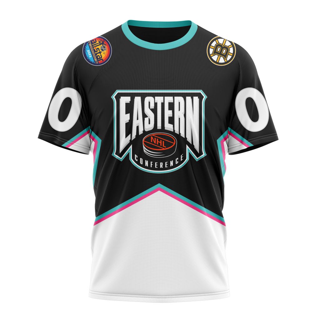 Buildercar - Boston Bruins All-Star Eastern Conference 2023 Personalized Name And Number T-Shirt
