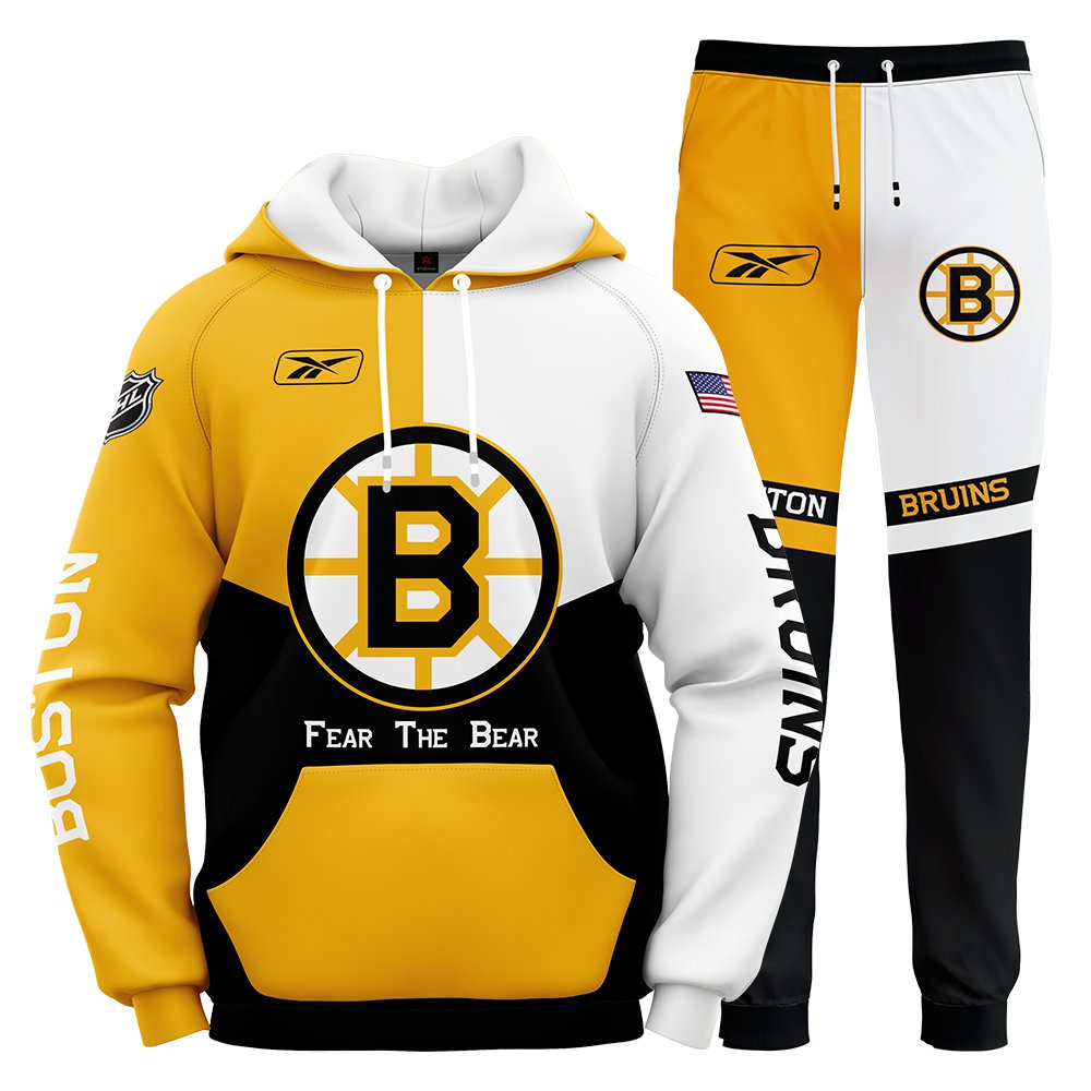 Buildercar - Boston Bruins NHL Team Sport Hoodie Tracksuit