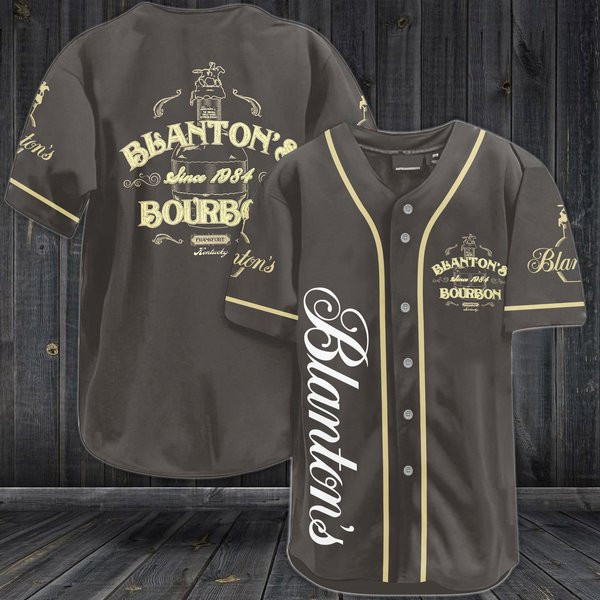Buildercar - Brown Blanton's Whiskey Baseball Jersey