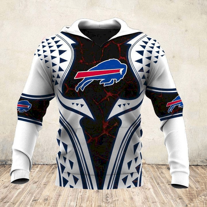 Buildercar - Buffalo Bills Lava NFL Football Team Hoodie